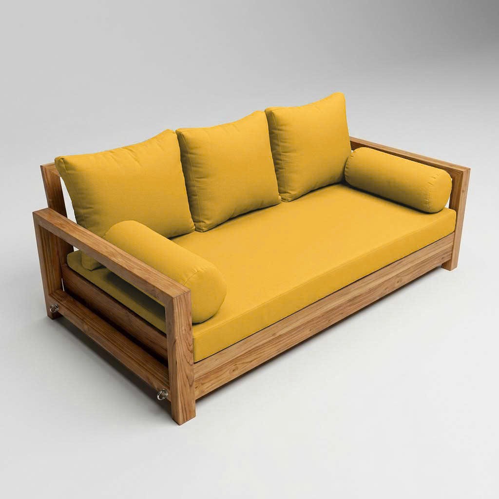 COVER ONLY STYLE 3 Mattress Pillow Daybed Porch Swing Knife Edge Twin AD108