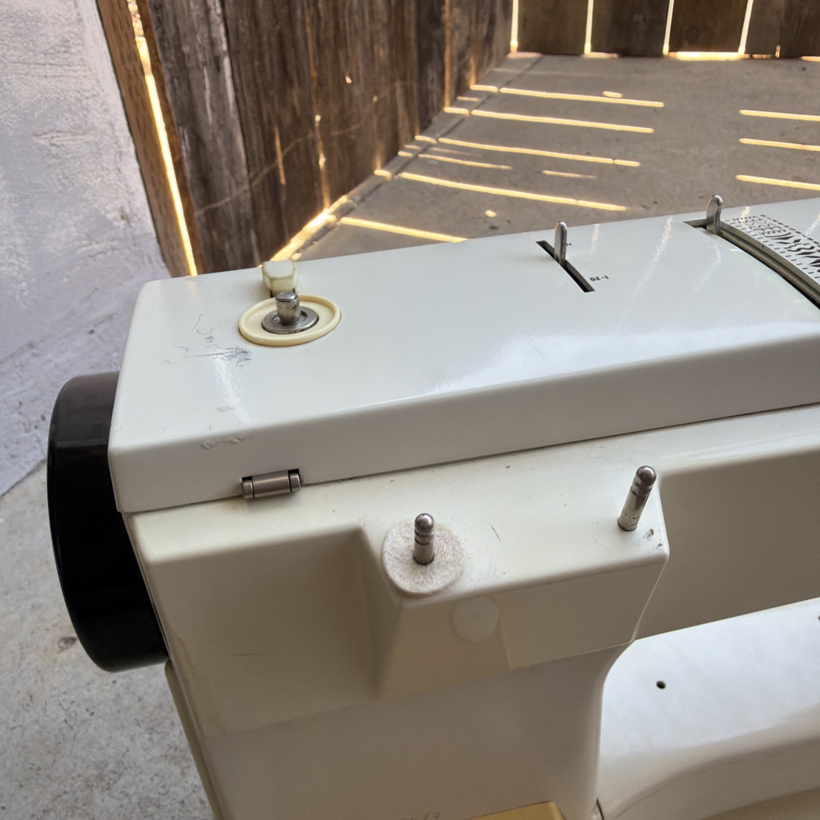 Bernina 830 Record Sewing Machine Only - Powers On, Missing Pieces - Sold As Is