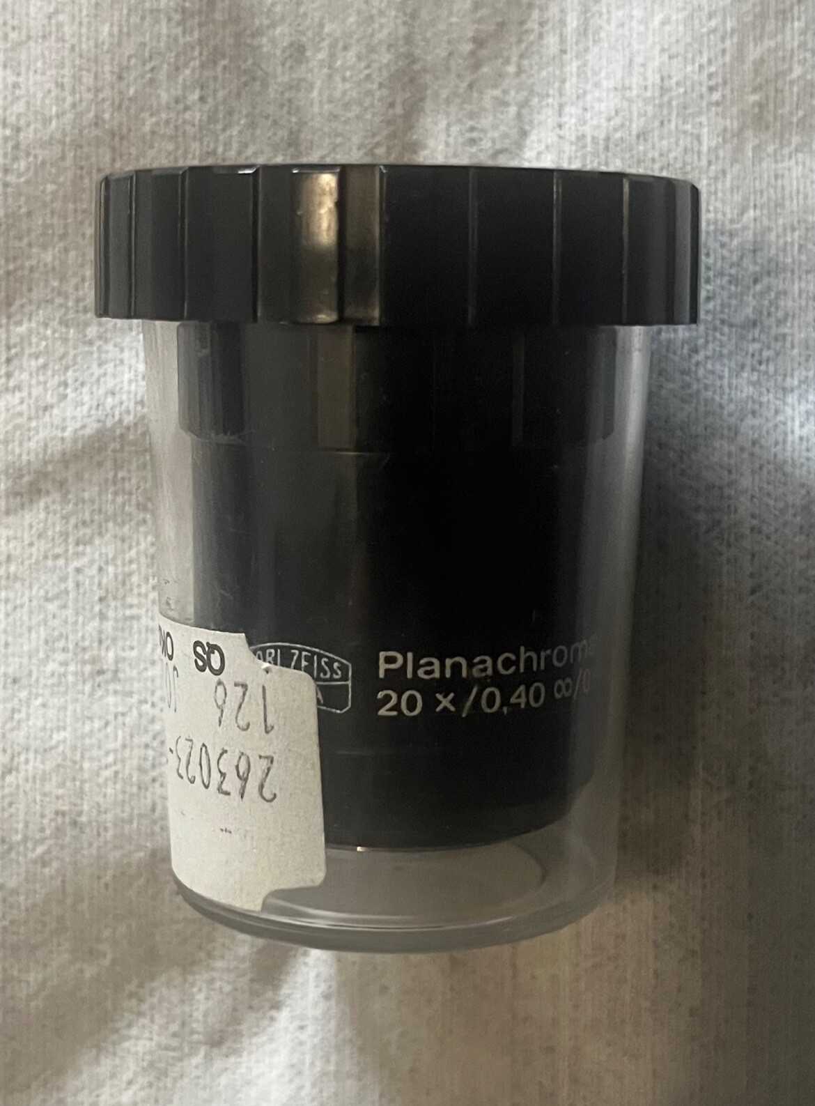 Microscope Objective Planachromat HD 20x/0.40 ♾️/O-A Carl Zeiss *GREAT SHAPE *