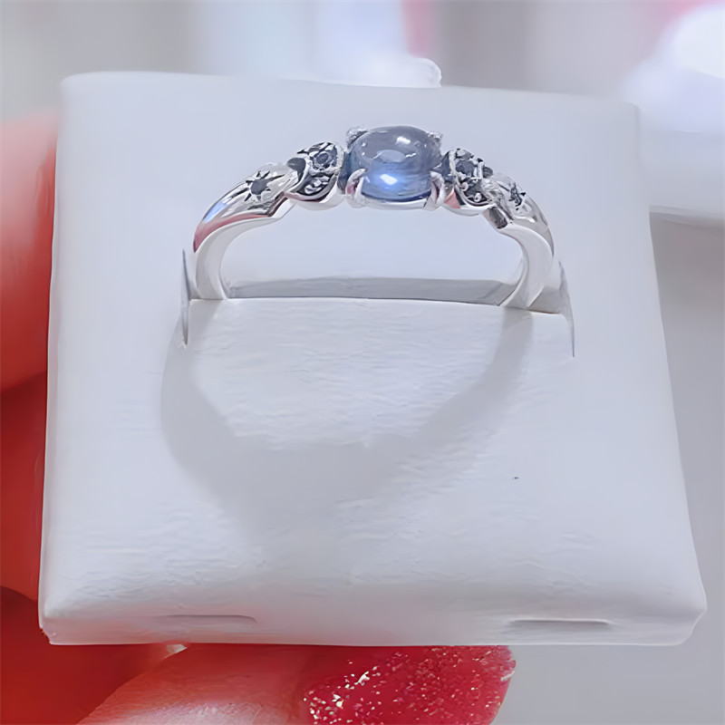 New 925 Sterling Silver Aladdin Princess Jasmine Ring Size 5 6 7 7.5 8.5
