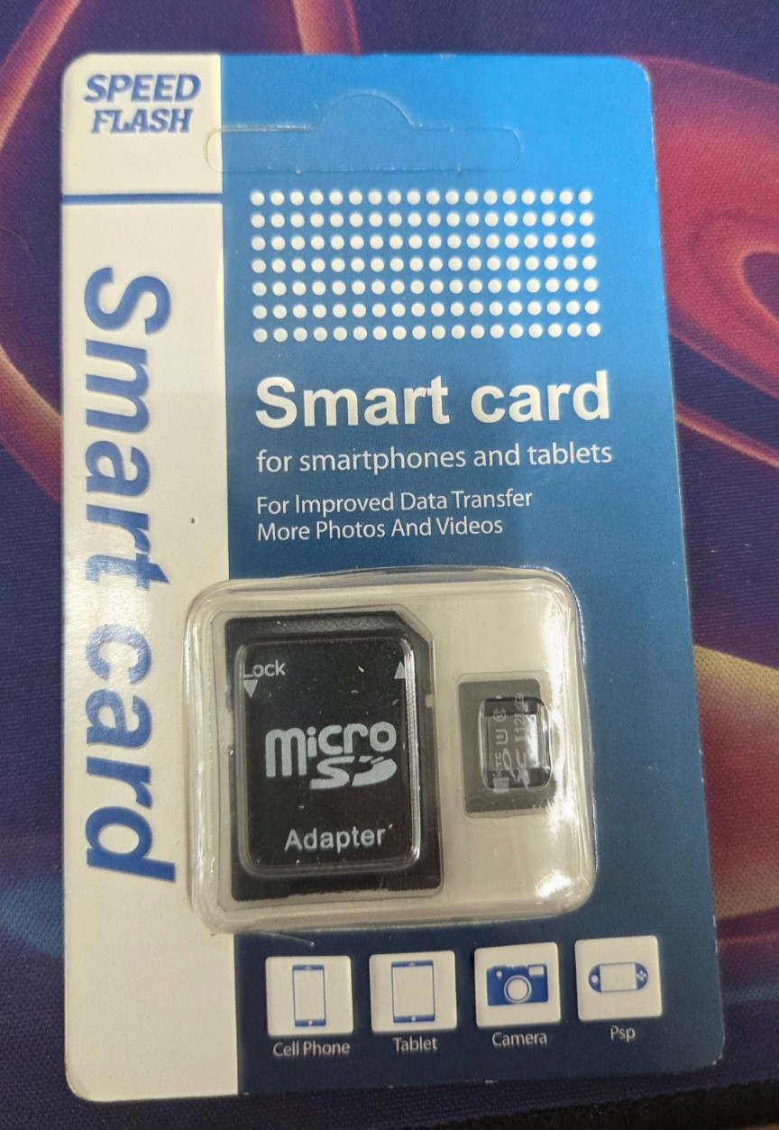 Smart Card Speed Flash, Micro SD 128gb,