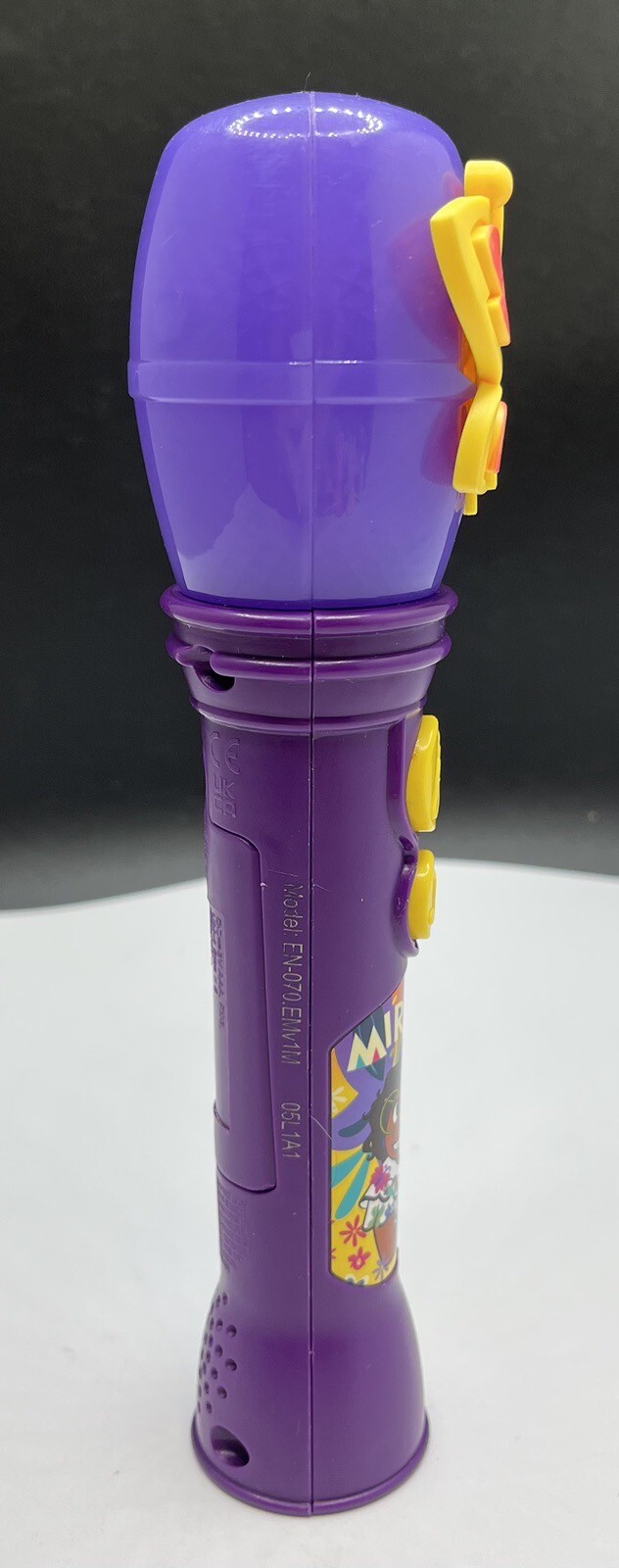 Disney Encanto MIRABEL SING-ALONG MICROPHONE Purple Working
