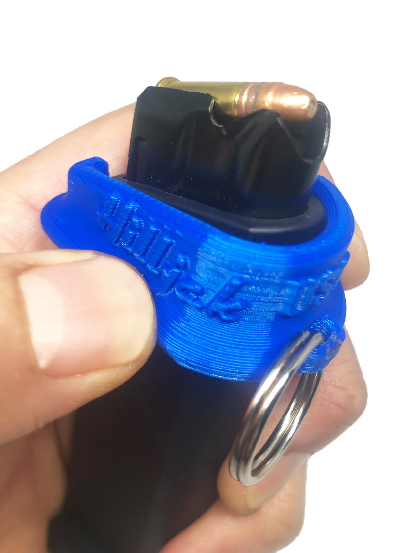 FN-502 22LR Magazine Loader Speed Loader, Ergonomic Hilljak Quickie, QLF22 Blue