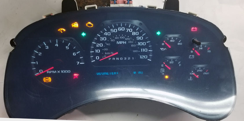 2007 14 CHEVROLET TRAILBLAZER Instrument Cluster CORE CHARGE