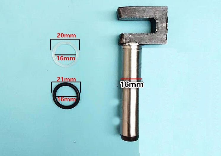 3T Horizontal Jack Repair Part Hydraulic Plunger Jack Oil Pump Plunger 16mm 1Set
