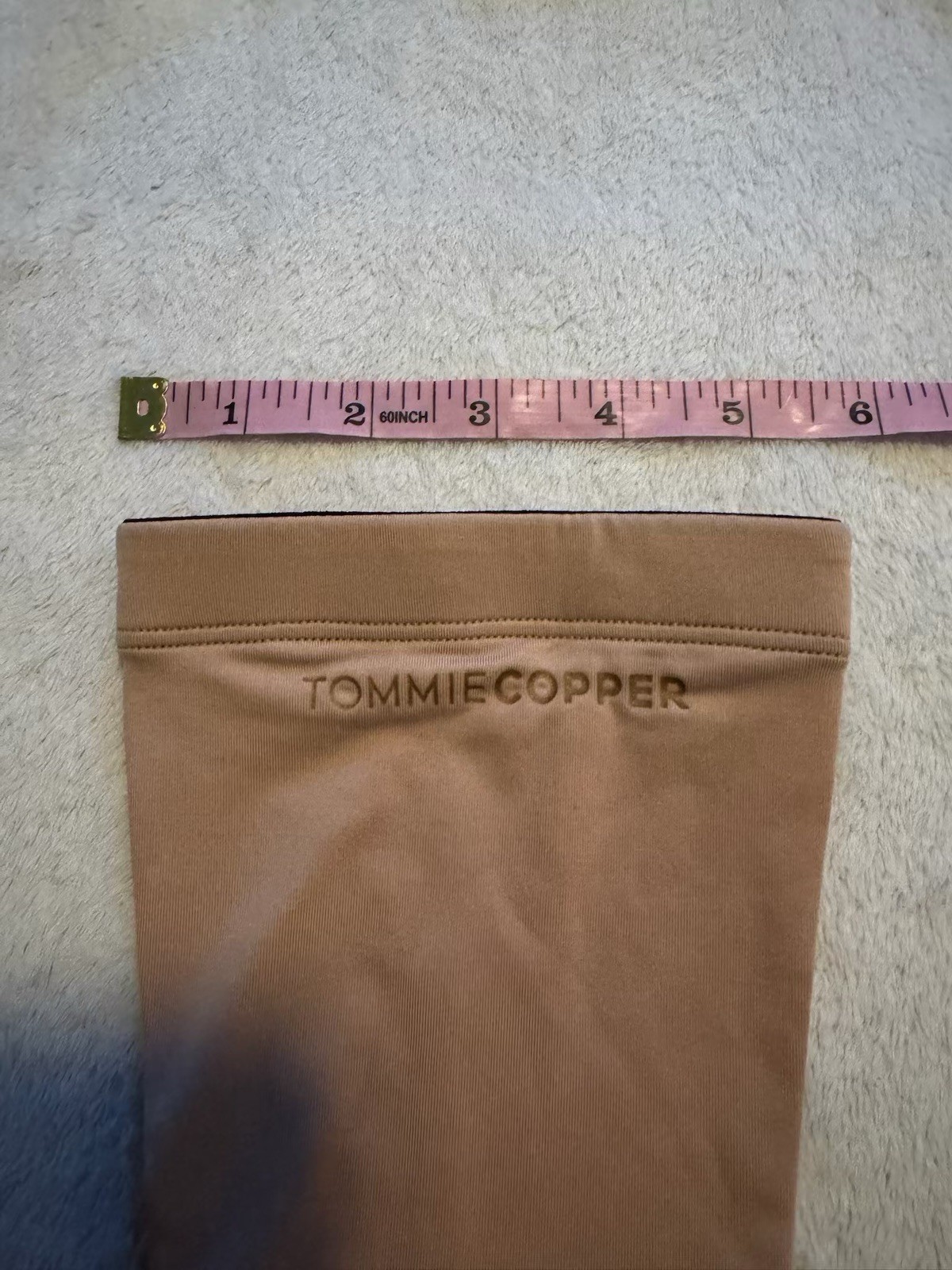 Tommie Copper Support Compression Elbow Sleeve Nude Size X-Large