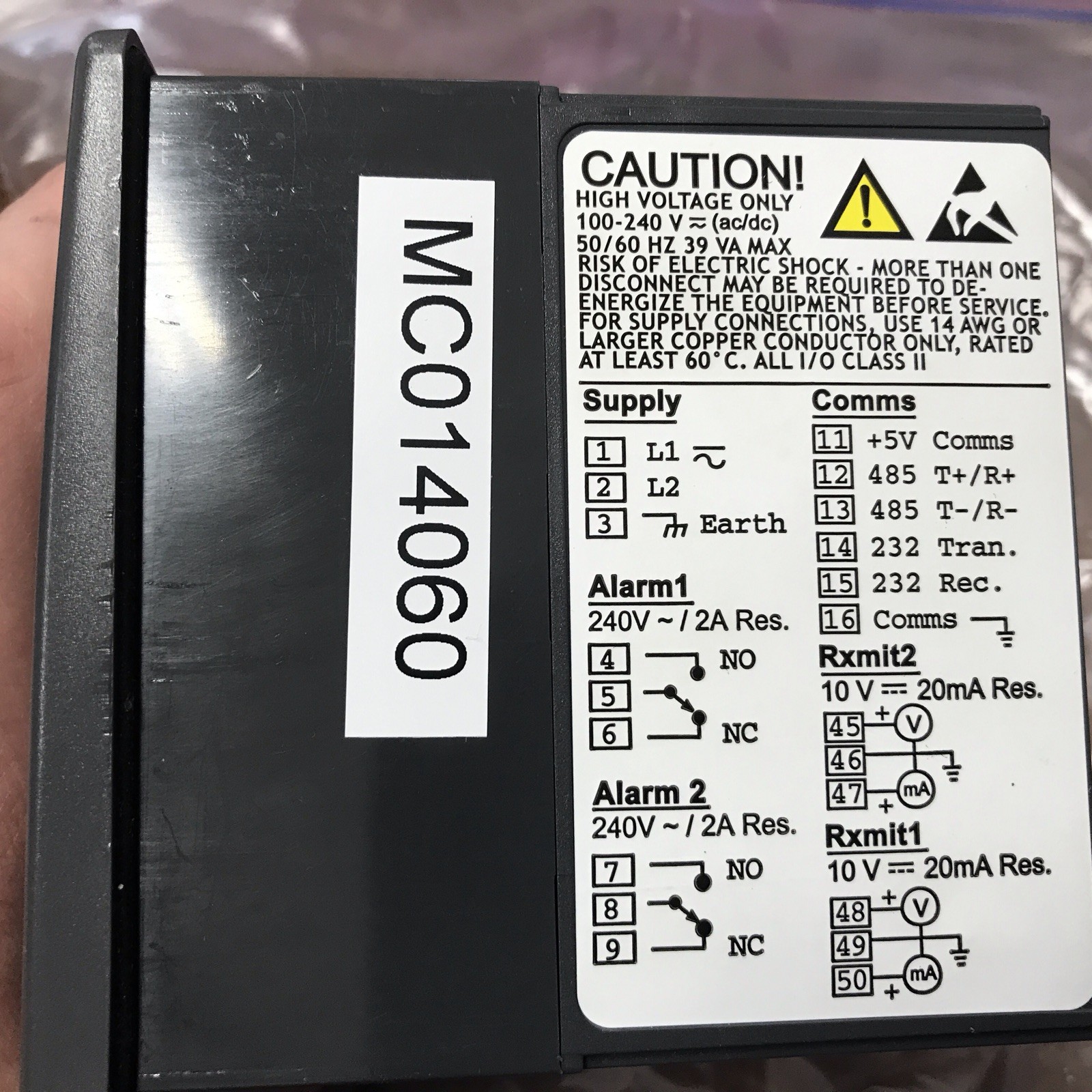 Watlow F4PH-EEAB-21RG Controller Used 30 Day Warranty
