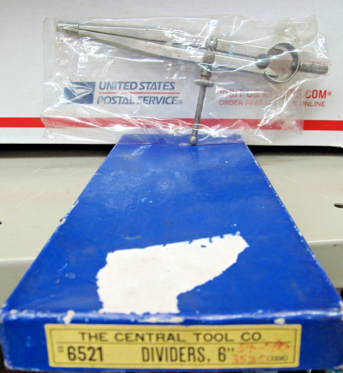 THE CENTRAL TOOL CO. #6521 6" Dividers