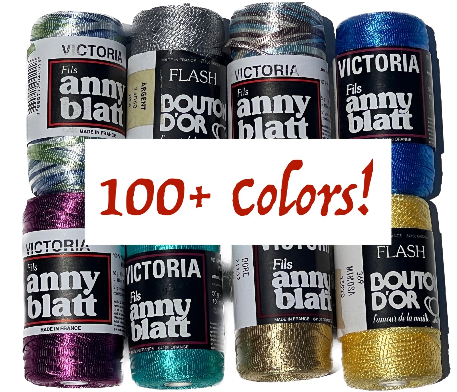 ANNY BLATT VICTORIA 100% Polyamide Nylon Ribbon knitting yarn: 100+ colors