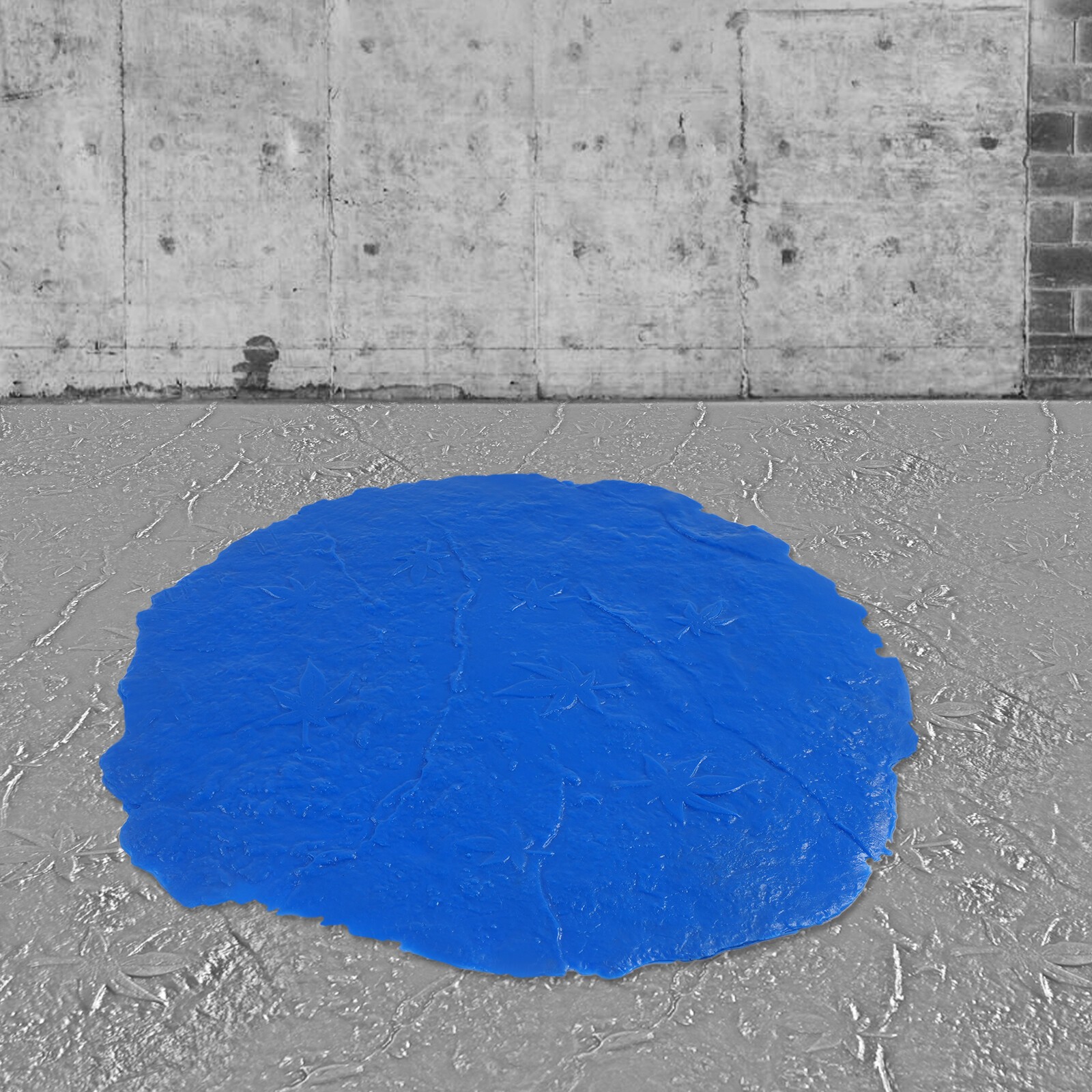 Concrete Stamp Mat 33.5*35.4" Concrete Texturing Skin Polyurethane Stamp