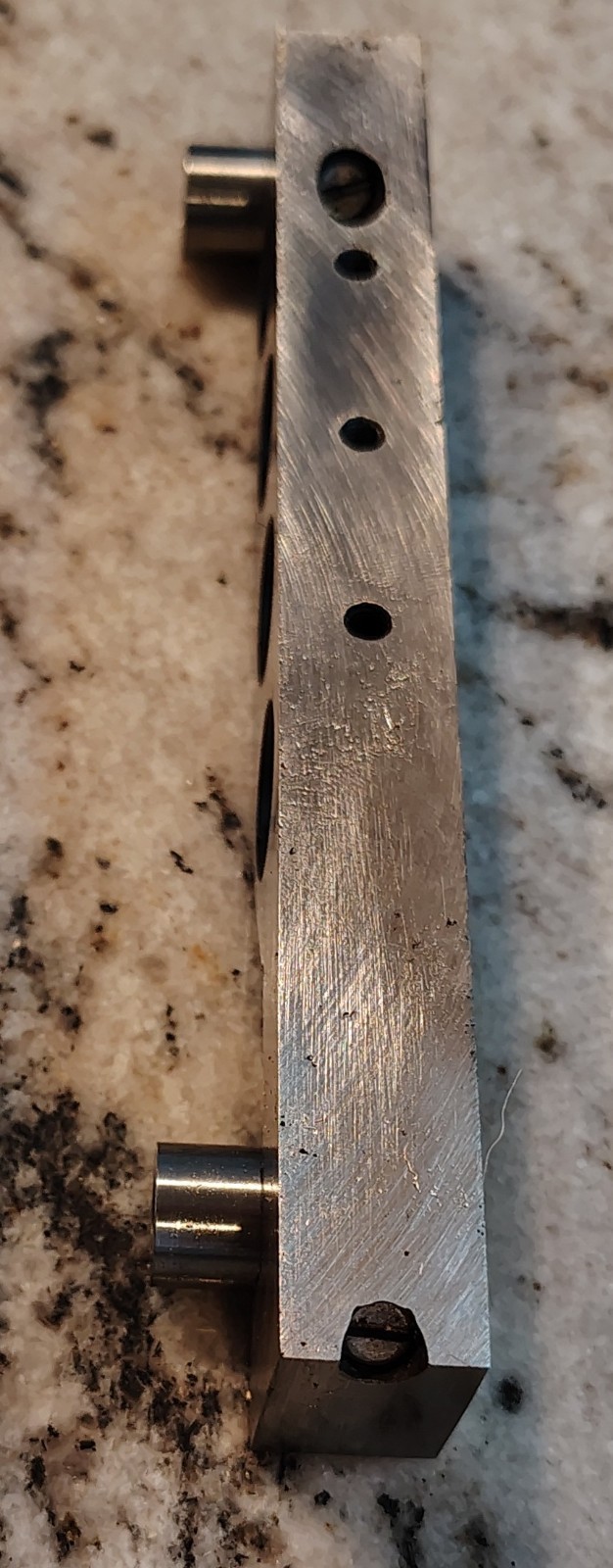 VINTAGE 5" TOOLMAKER BUILT SINE BAR