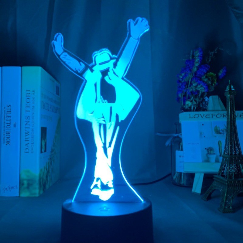 Michael Jackson Multi-Coloured Night Light