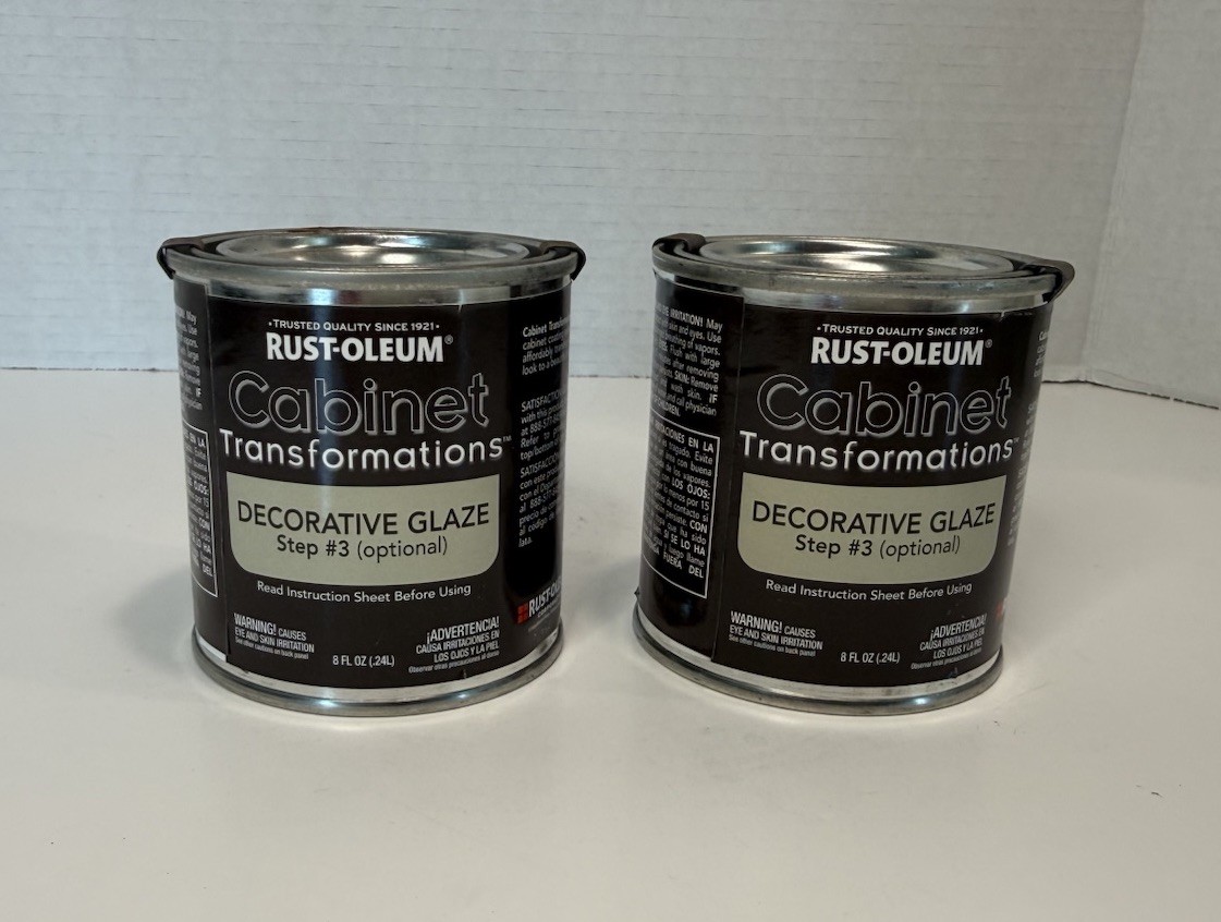 New Rust-Oleum Cabinet Transformations Decorative Glaze  #3 8 Oz ( 2 cans )