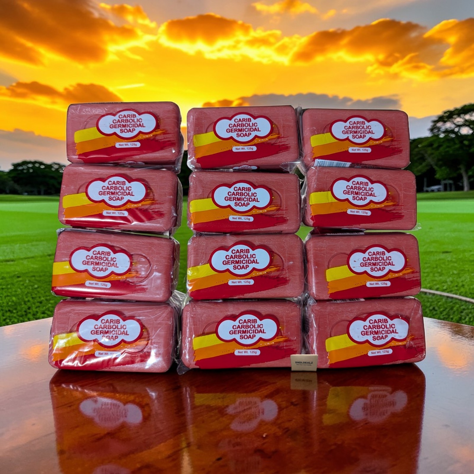 Jamaican Carbolic Soap 12 Pack 125g | Carib Germicidal Bars Bulk