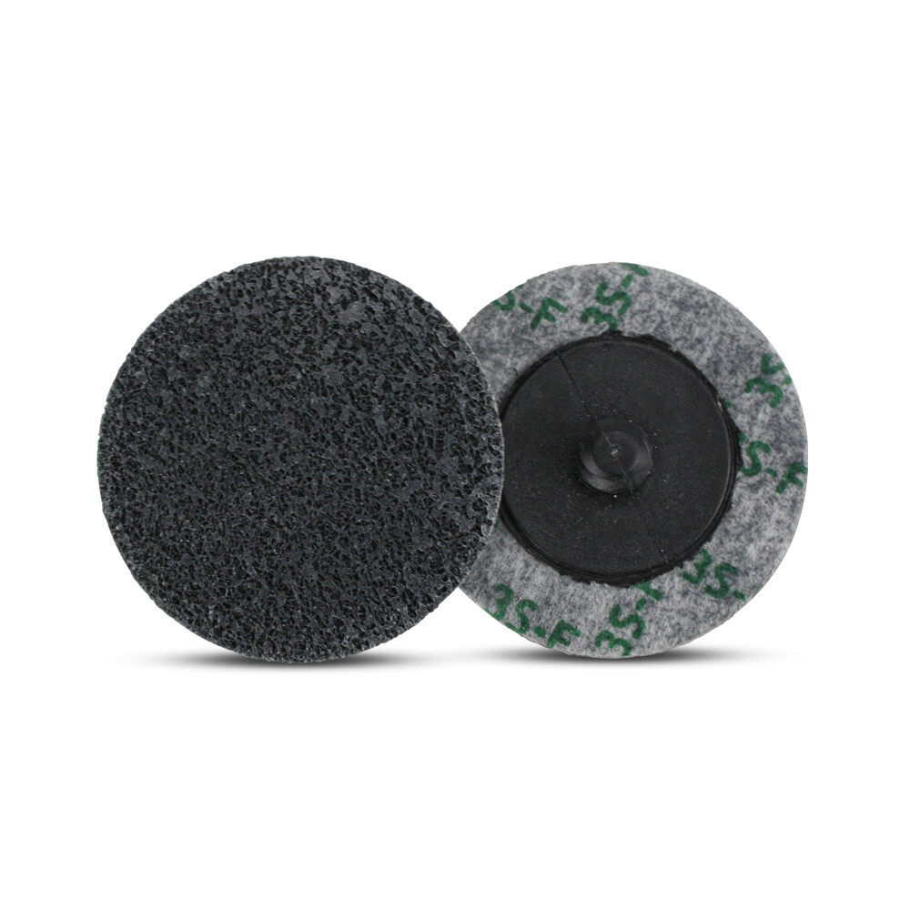 10 Pack - 2 Inch Unitized Quick Change Discs 3SF S/C Fine Polishing Type R Roloc