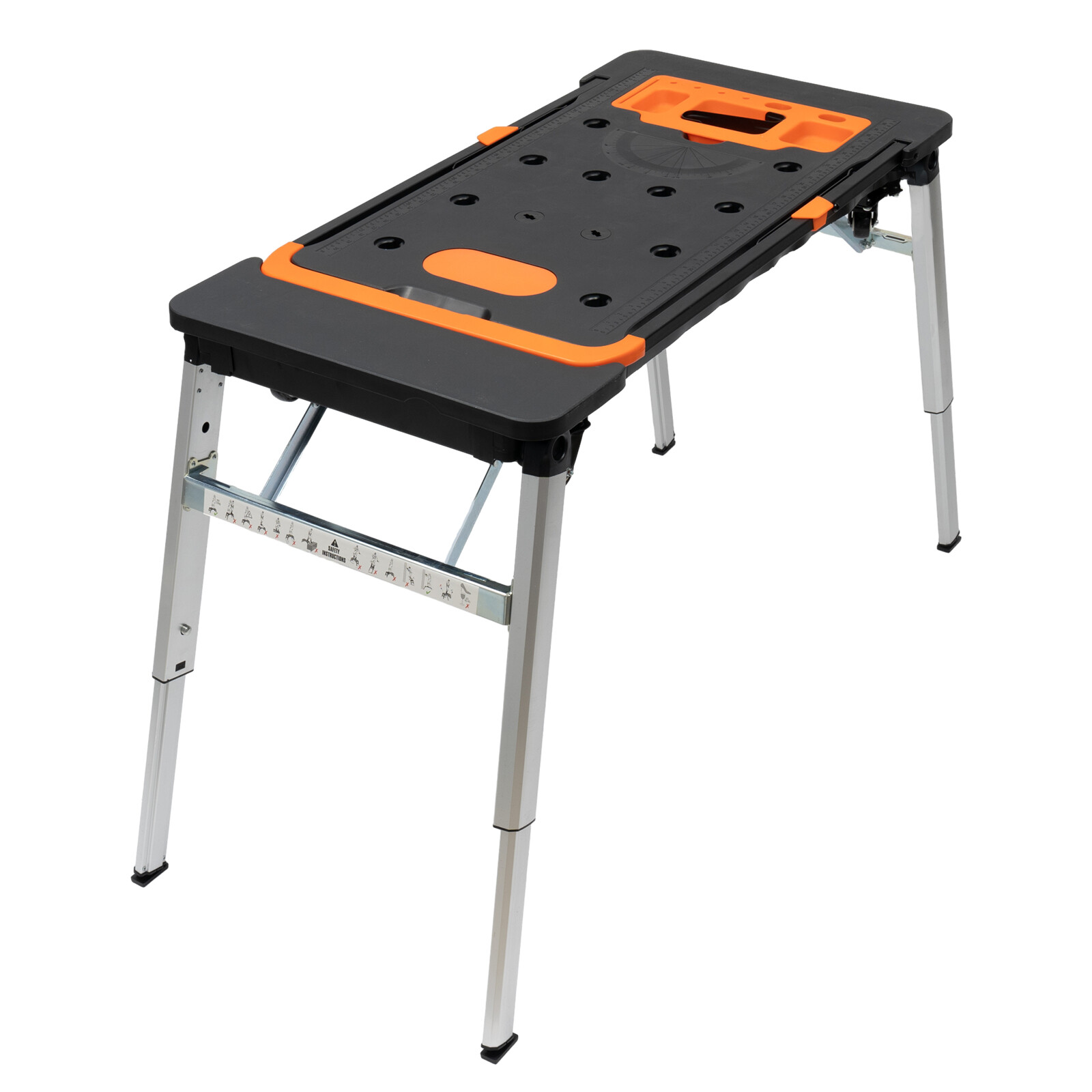 7-in-1 Multifunctional Workbench Portable Folding Work Table Workbench Load