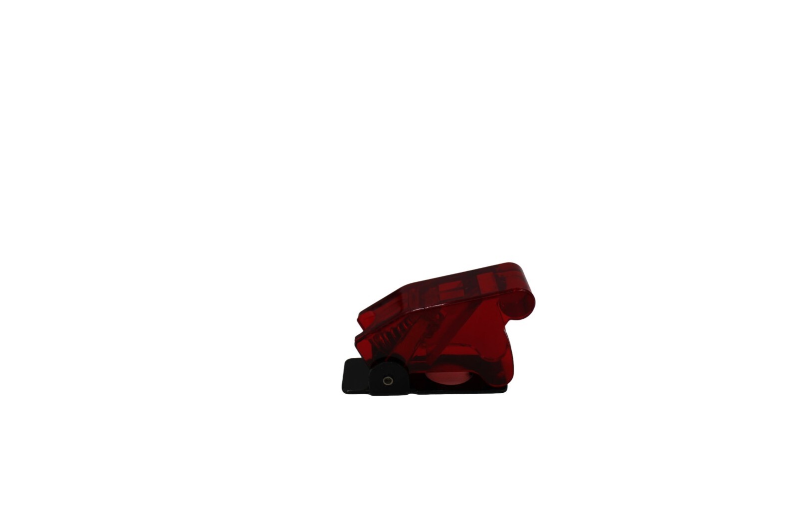 Red Toggle Switch Racing Safety Cover Guard Plastic Metal Flip