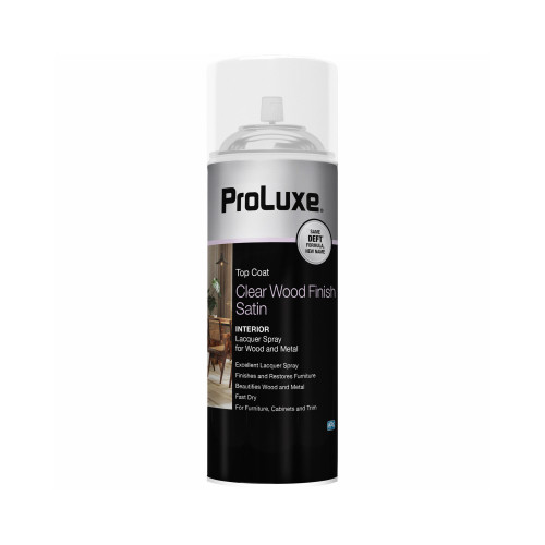 Proluxe PLX017S/54 Satin Wood Finish, Clear, 12.25 oz. Aerosol - Quantity 6