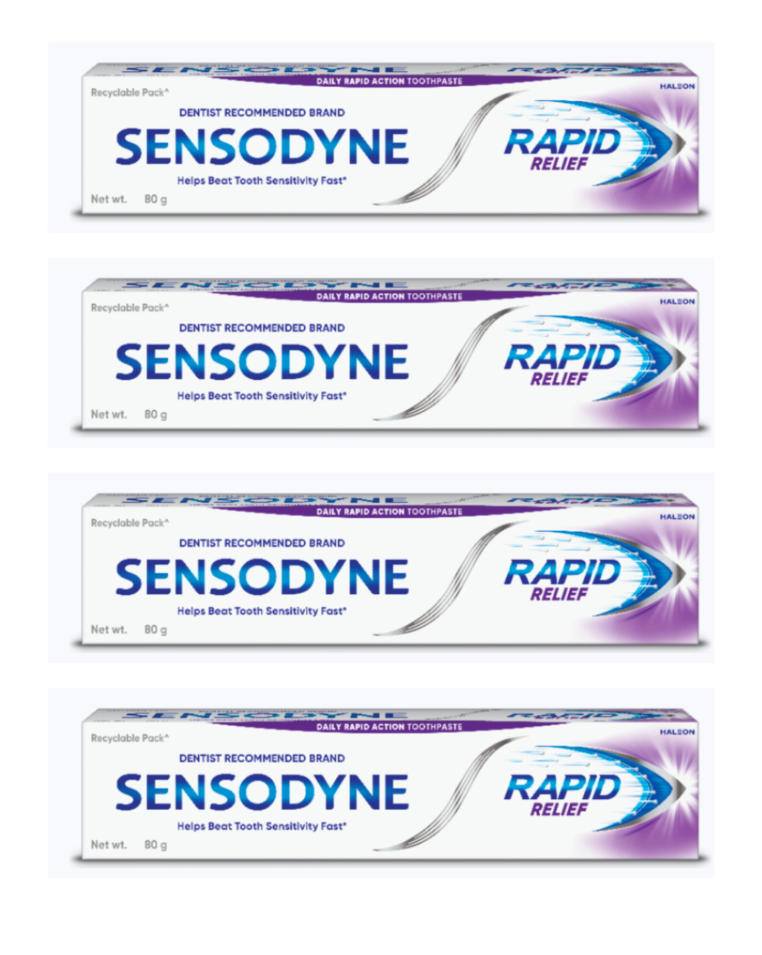 Sensodyne Rapid Relief Sensitive for Healthy Gums & Strong Teeth 80gm FREE SHIPP