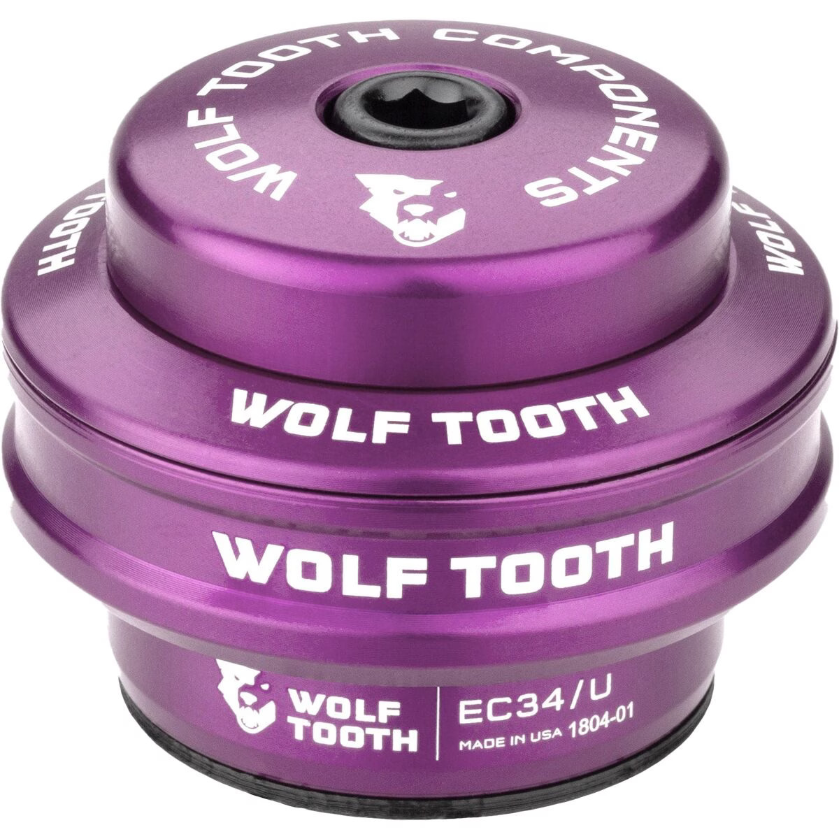 Wolf Tooth Components EC34/28.6 Performanc Upper Headset Ultraviolet Purple, EC3
