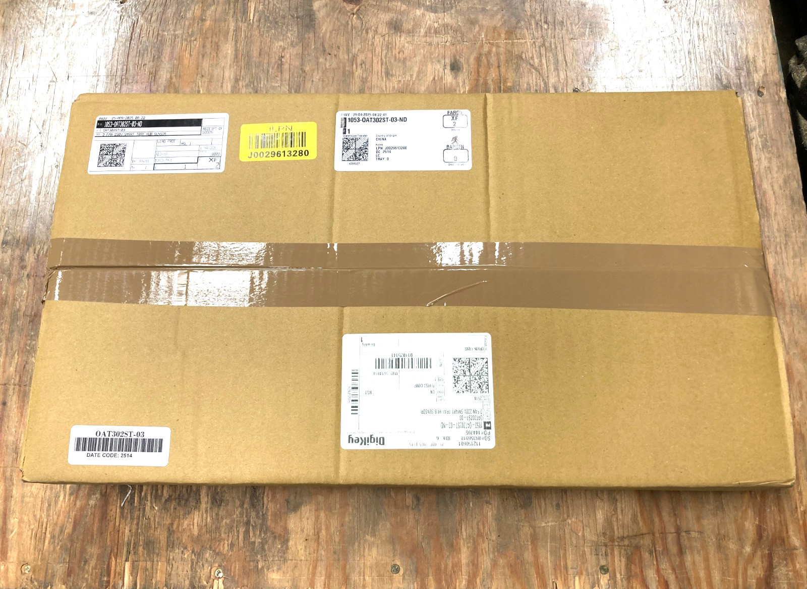 Orion Fans DigiKey 1053-OAT302ST-ND 3 Fan Tray 220V 8" Deep 310 CFM - NEW Sealed