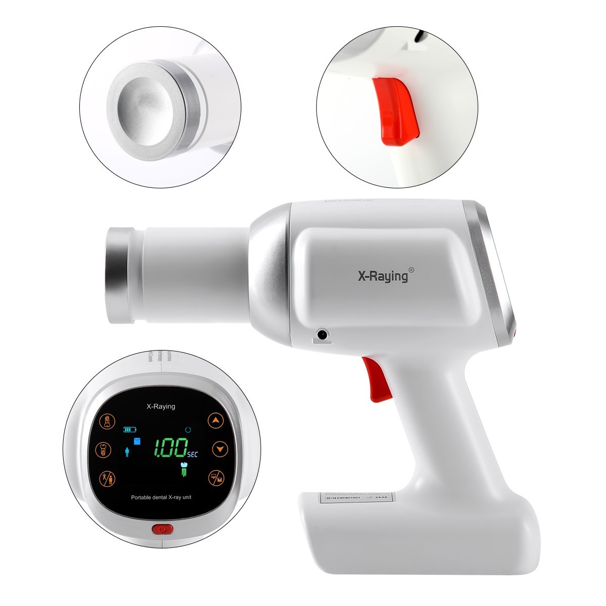Portable Dental Digital X Ray Machine Unit High Frequency without Scatter Shield