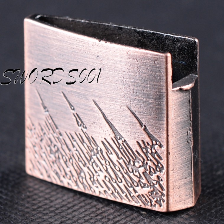 Raindrop Alloy Habaki Sword Blade Collar For Japanese Katana Wakizashi Tanto