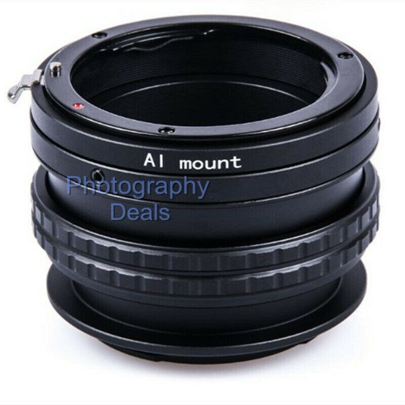 27-41mm Adjustable Focus Helicoid Macro Tube for Nikon AI to for Sony E Mount