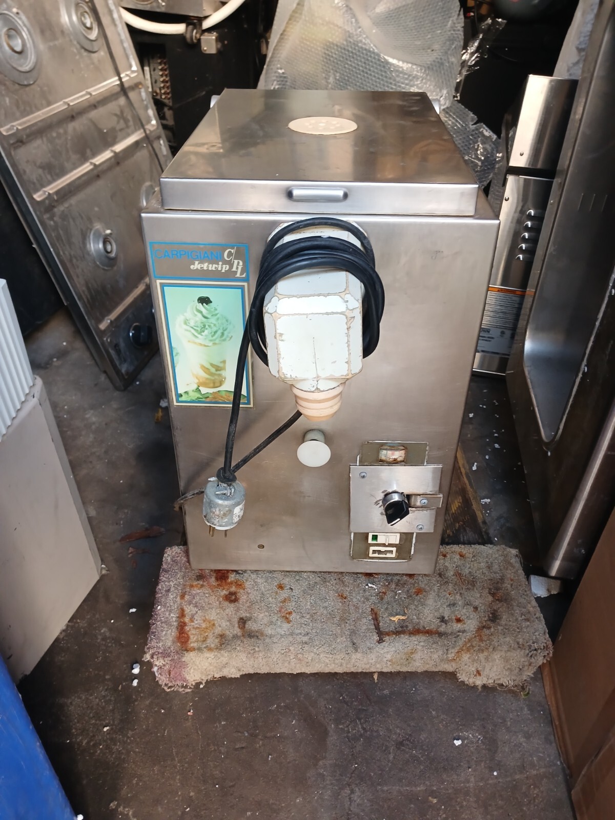 CARPIGIANI JETWIP C/PL WHIP CREAM MACHINE