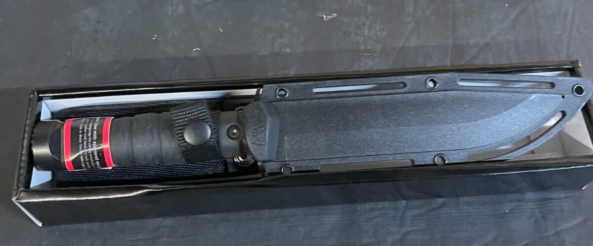 Smith & Wesson M&P Special Op Survival 7" Black Fixed Blade Knife - 1122584 NIB