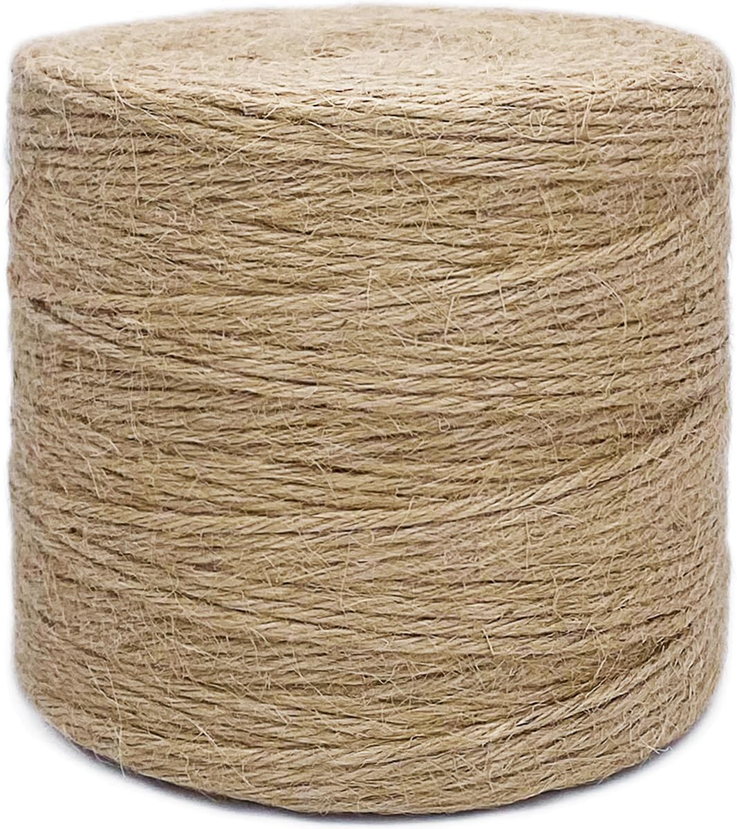 500FT Jute Twine Rope 3mm 6ply Natural Thick Garden Twine String Heavy Duty f...