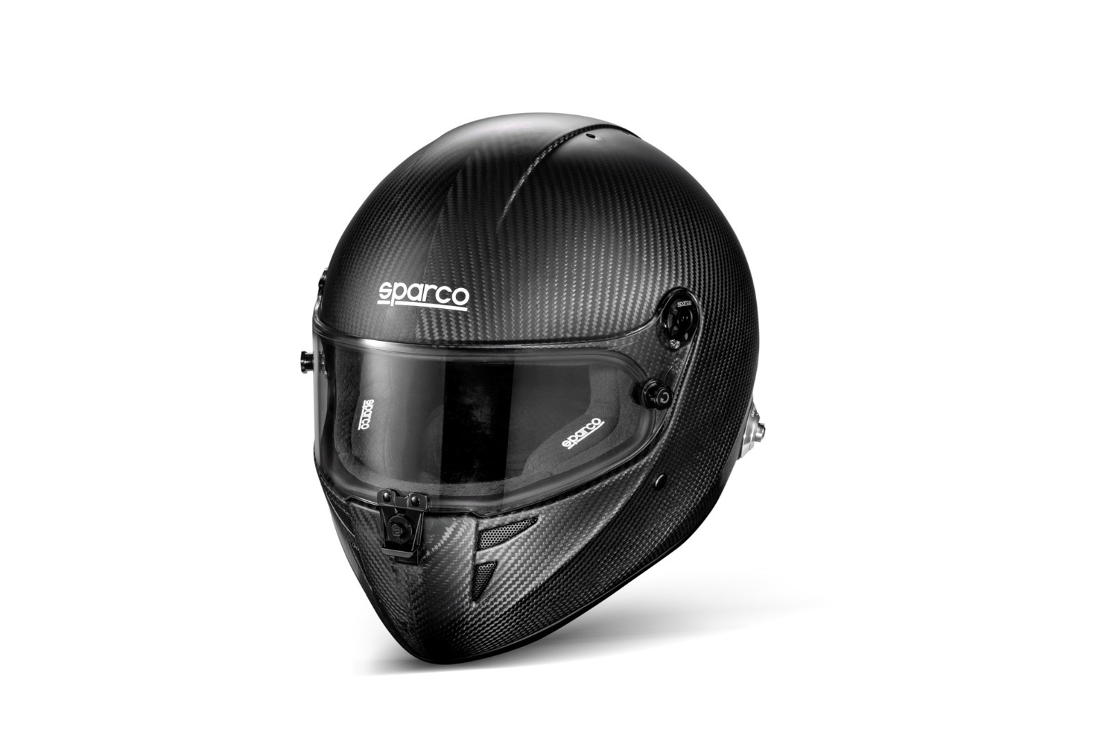 Sparco BRH0003B0K012XL Helmet Stealth RF Carbon Fiber 2X-Large Black SA2025
