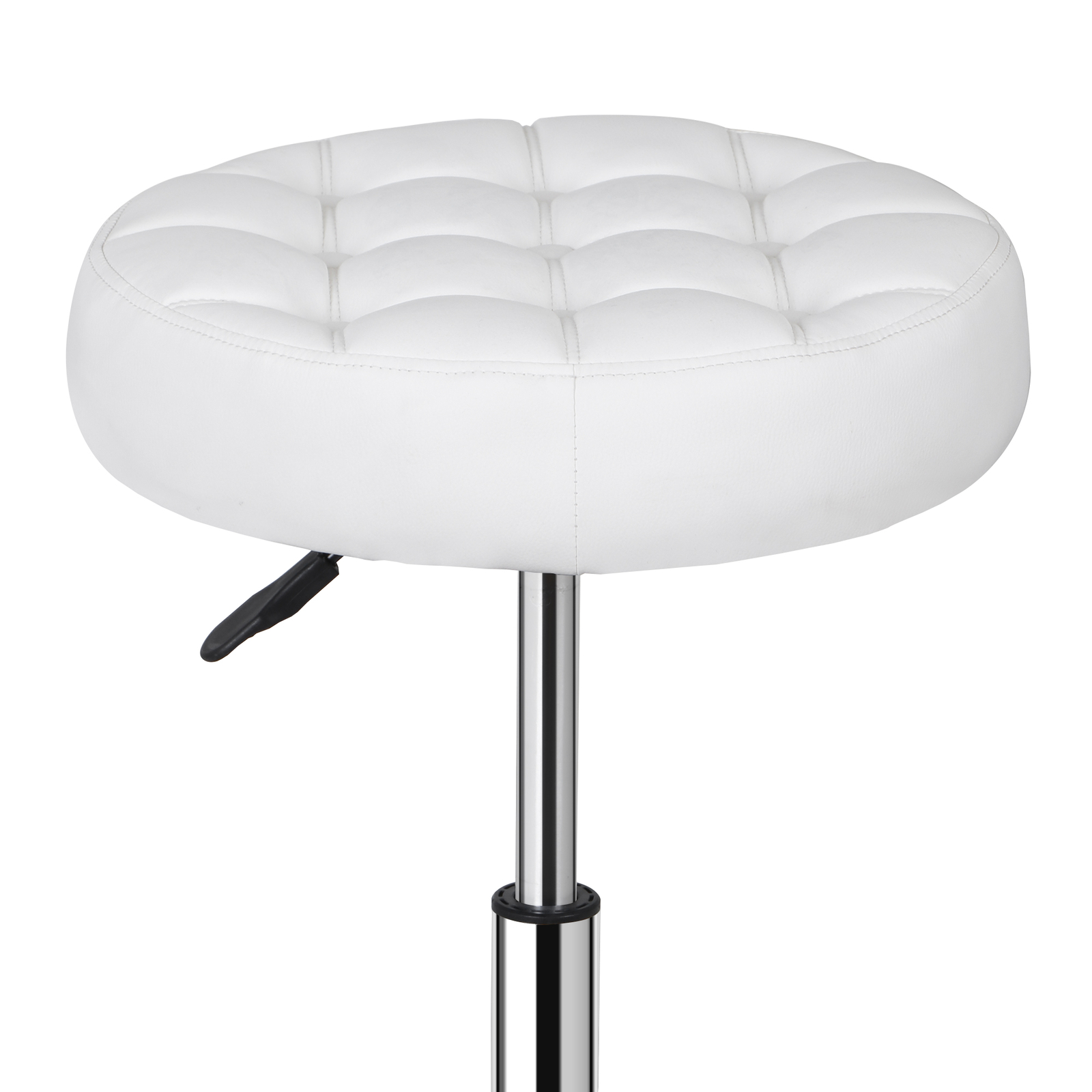 Vanity Stool 360° Swivel Makeup Stool Adjustable Ottoman for Bedroom Bathroom