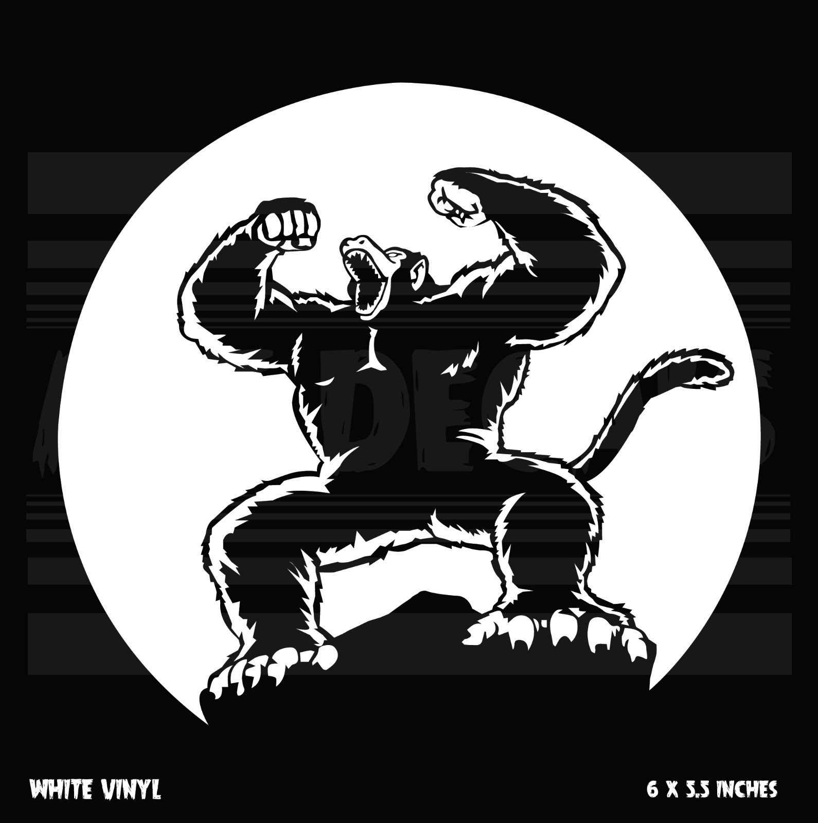 Dragon Ball Z - Great Ape - Anime - Vinyl decal sticker