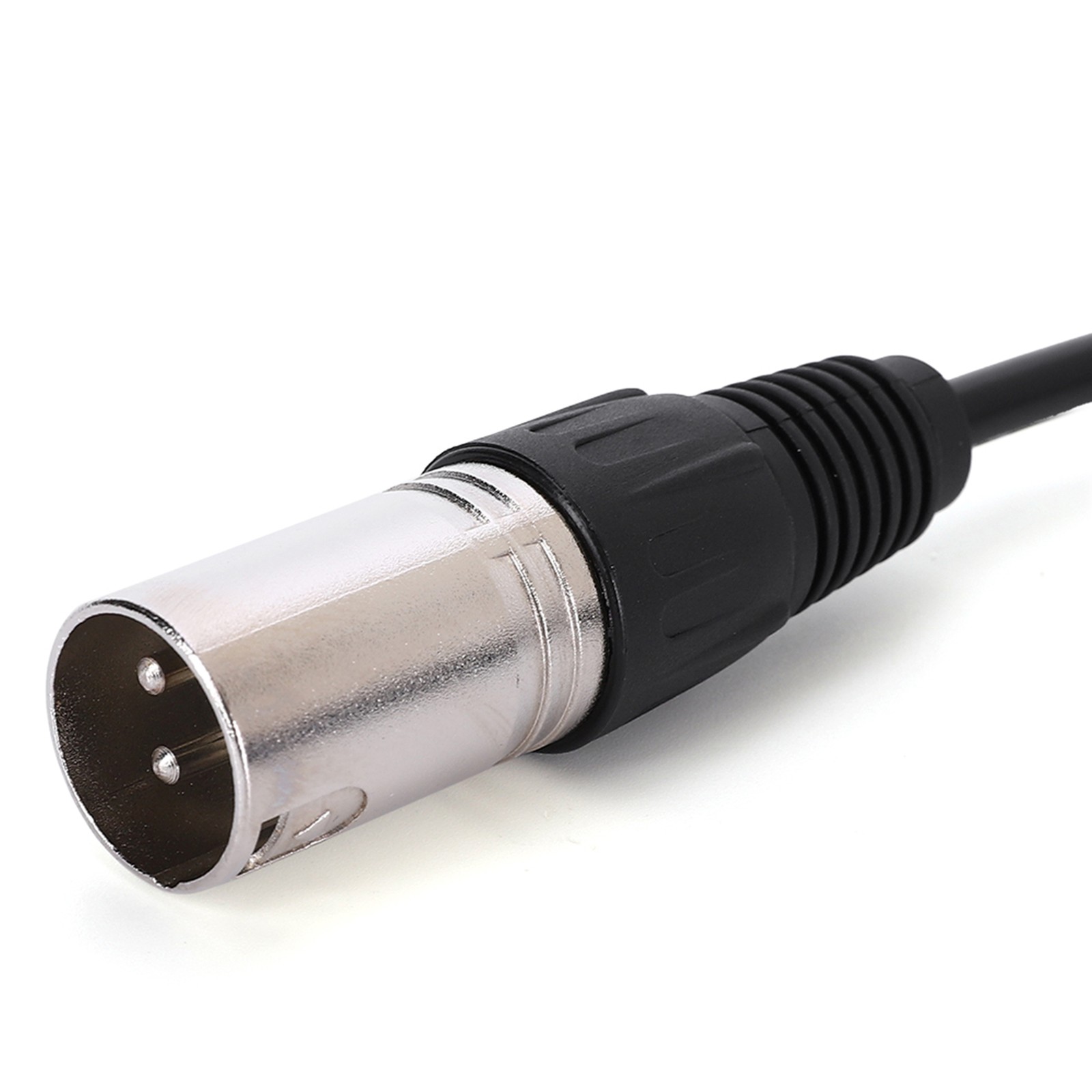 Condenser Microphone Stereo Camera Mic Video Recording Black Unidirectional Anti