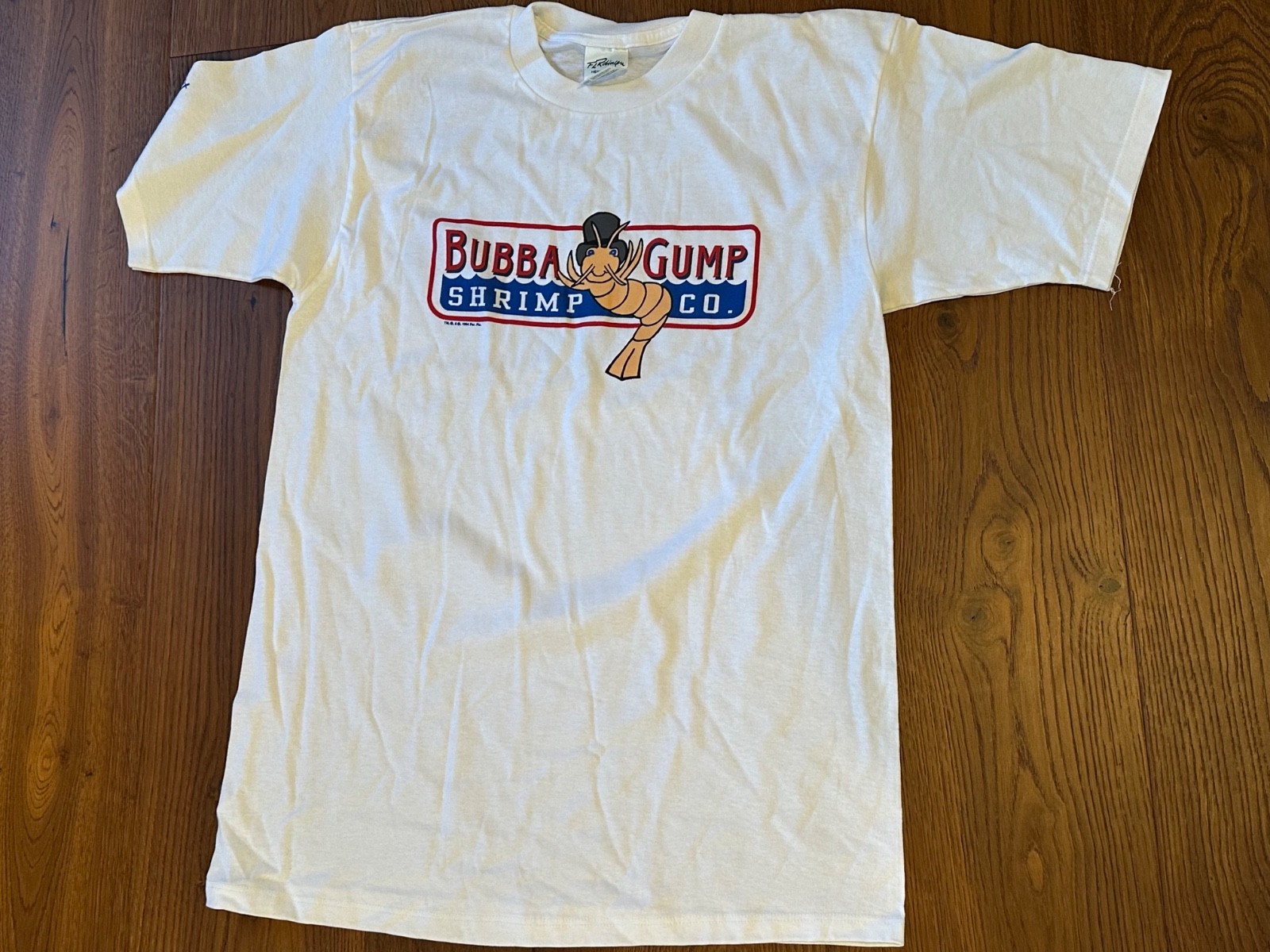 Forrest Gump BUBBA GUMP SHRIMP CO PROMO STUDIO PROMOTIONAL T-SHIRT CAST/CREW