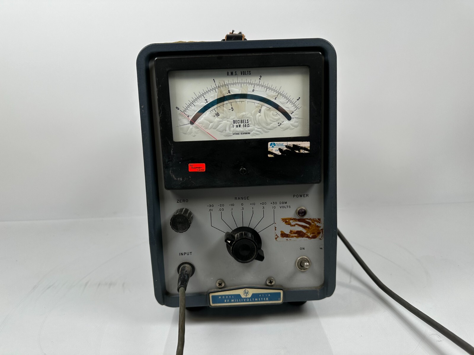 Vintage HP Hewlett Packard 411A RF Millivoltmeter