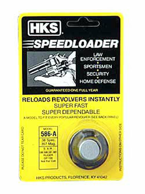 HKS 357 Magnum 6-shot Speedloader Fits S&W 586 686 581 681 RUGER GP100 586-A