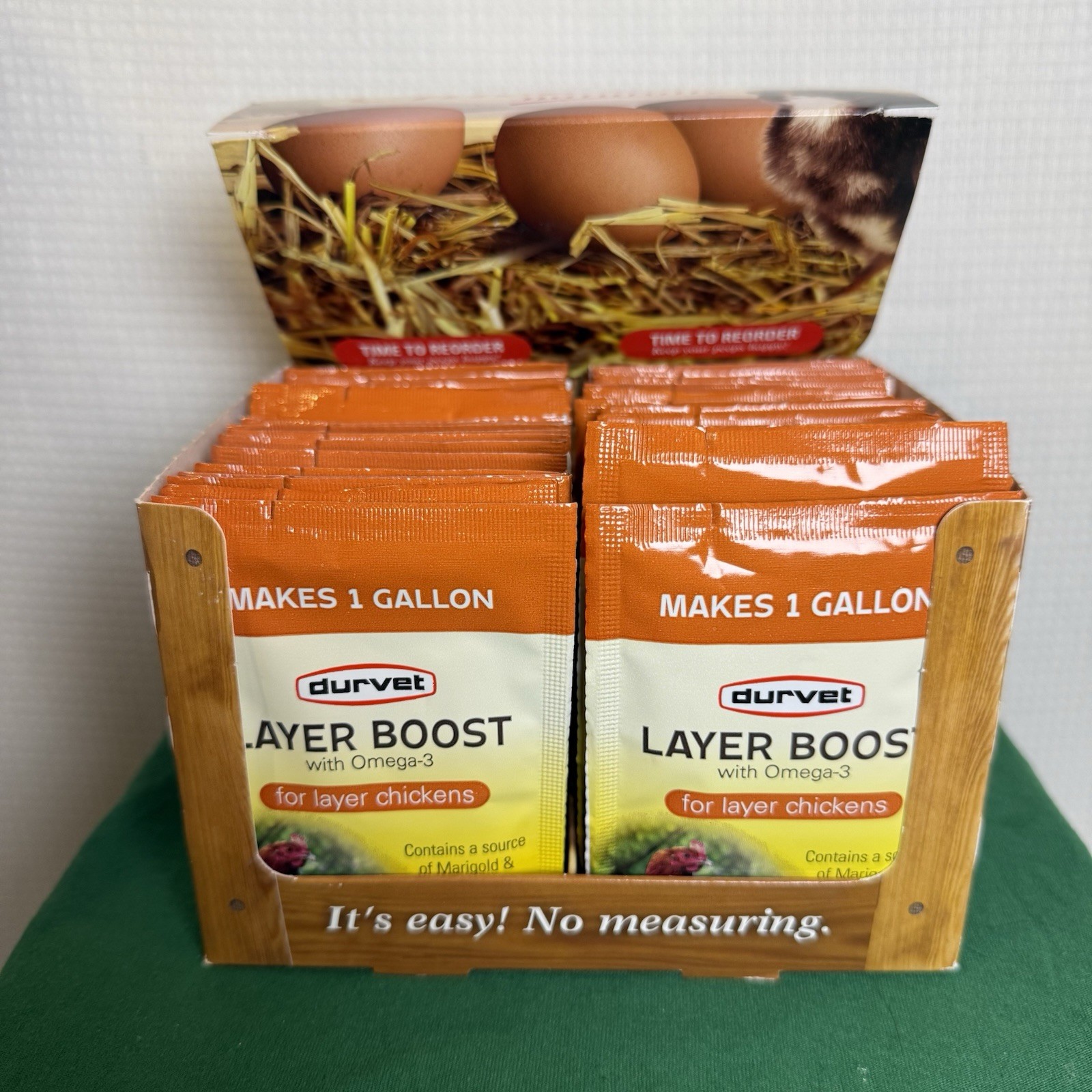 Durvet Layer Boost with Omega-3 Chicken Supplement (40 Packets)