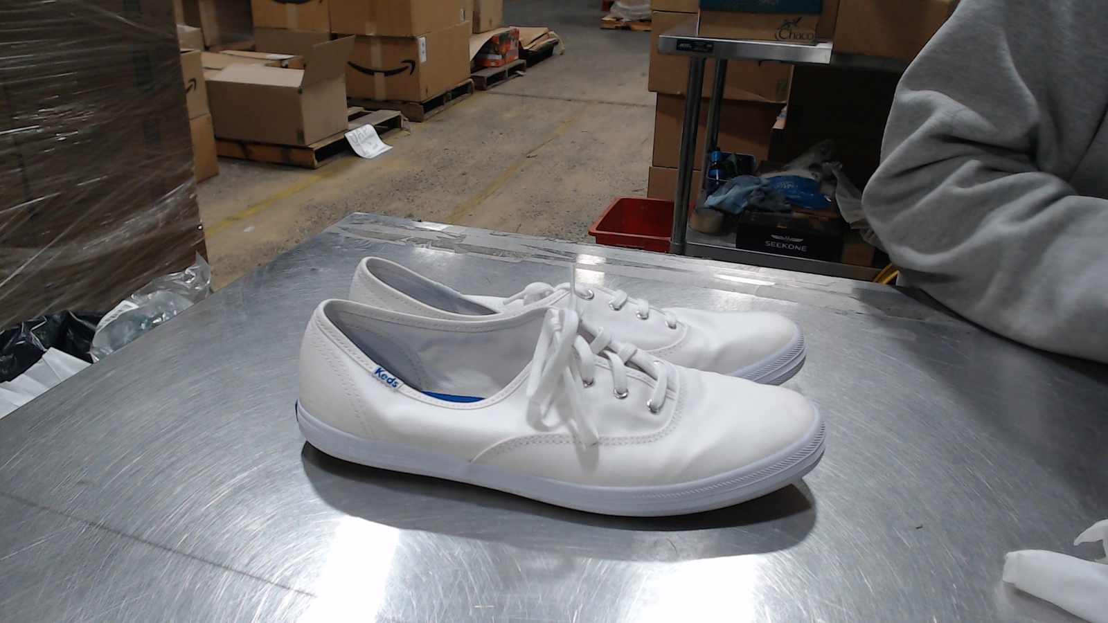 Keds Women's Champion Oxford CVO Fashion Sneaker White 10 Medium US