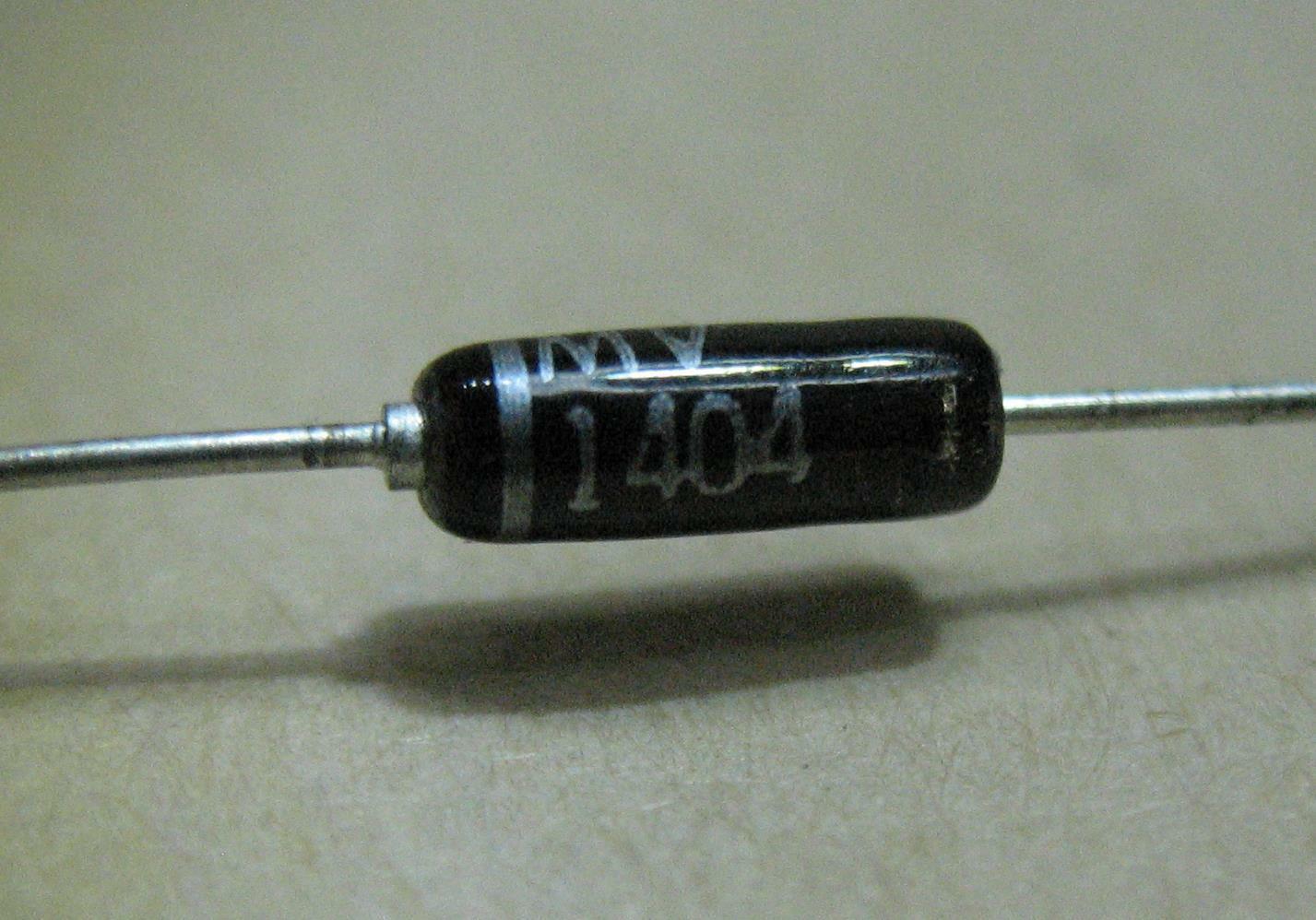 Qty. 1 Motorola MV1404 Hyper-Abrupt Varactor Tuning Diodes 96 - 144 PF_