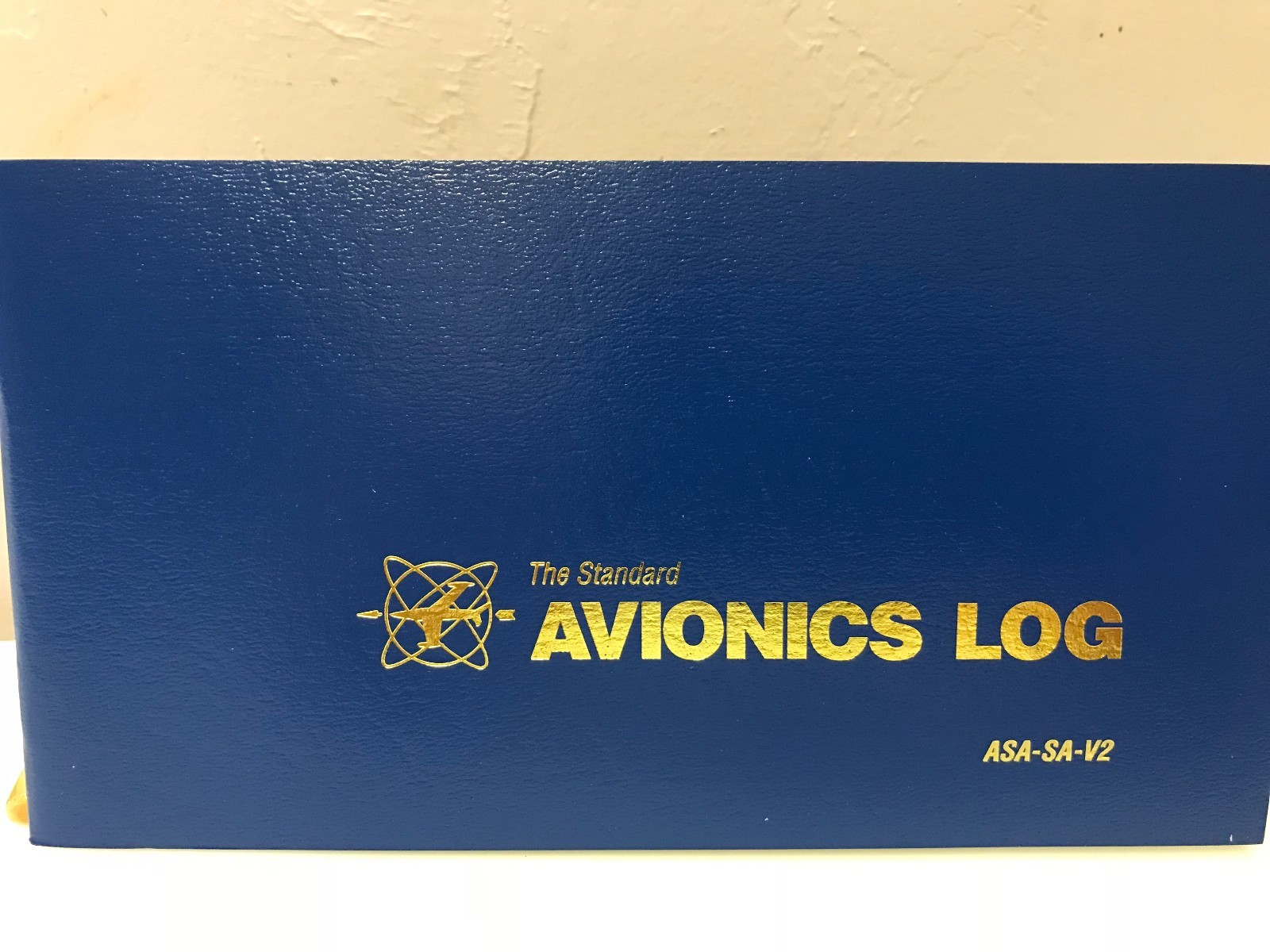 AVIONICS LOGBOOK, BLUE SOFTCOVER p/n  ASA-SA-V2