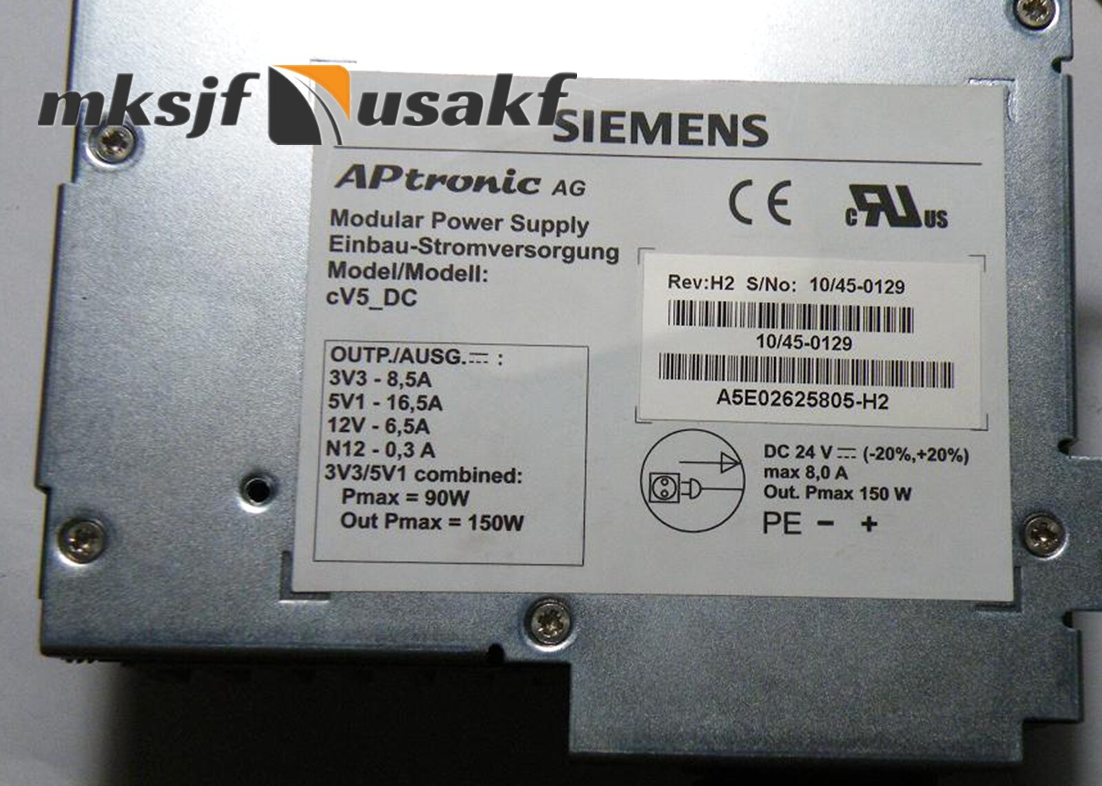 NEW SIEMENS A5E02625805-H2 A5E02625805H2 Industrial Computer Power Supply
