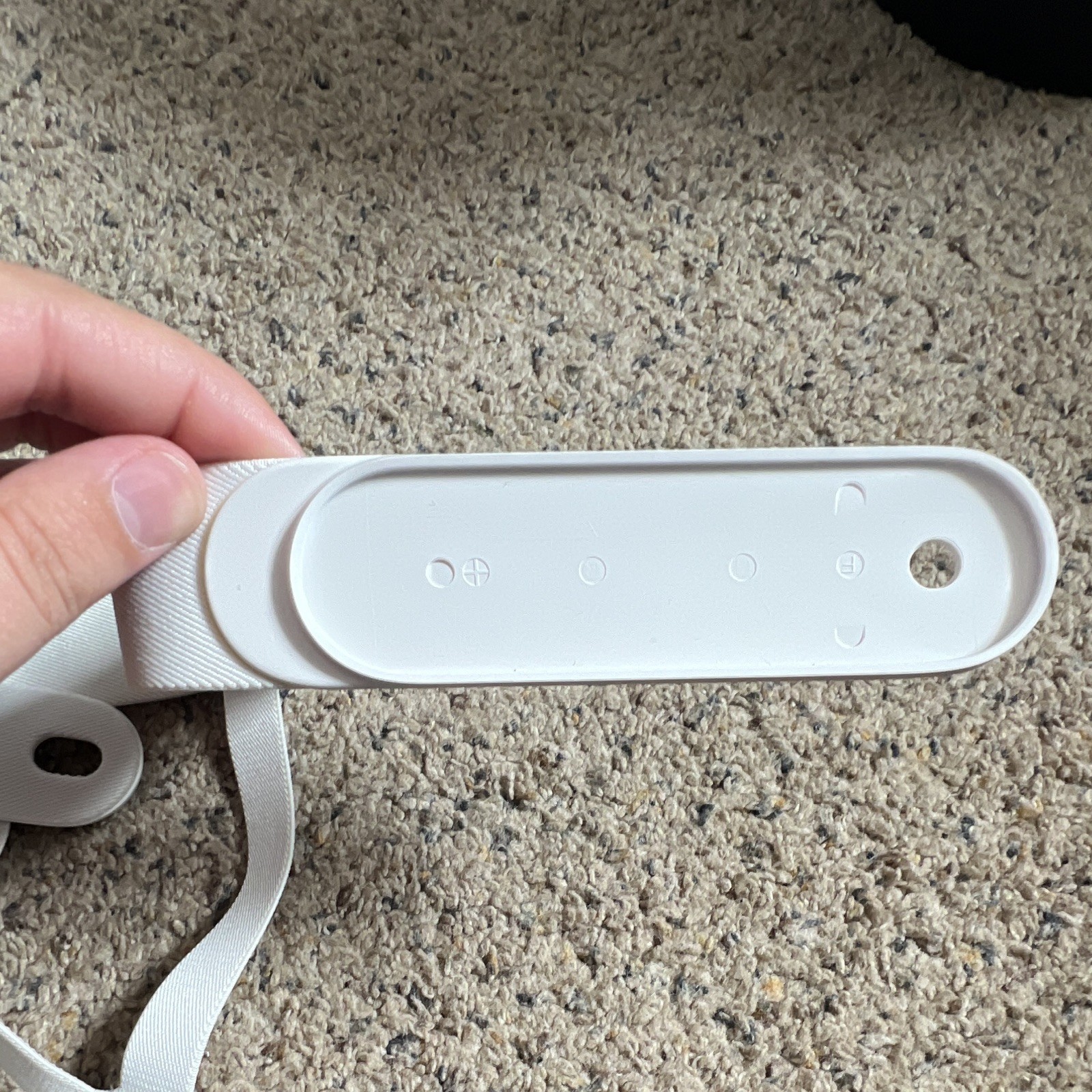 White VR Headset Replacement Head Strap, Adjustable Support Strap for Headset