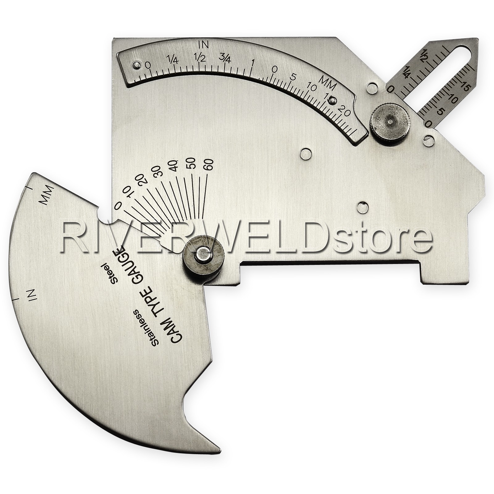 Welding Gauge Gage C50 Test Ulnar Welder Inspection Bridge cam gage EMS ship USA