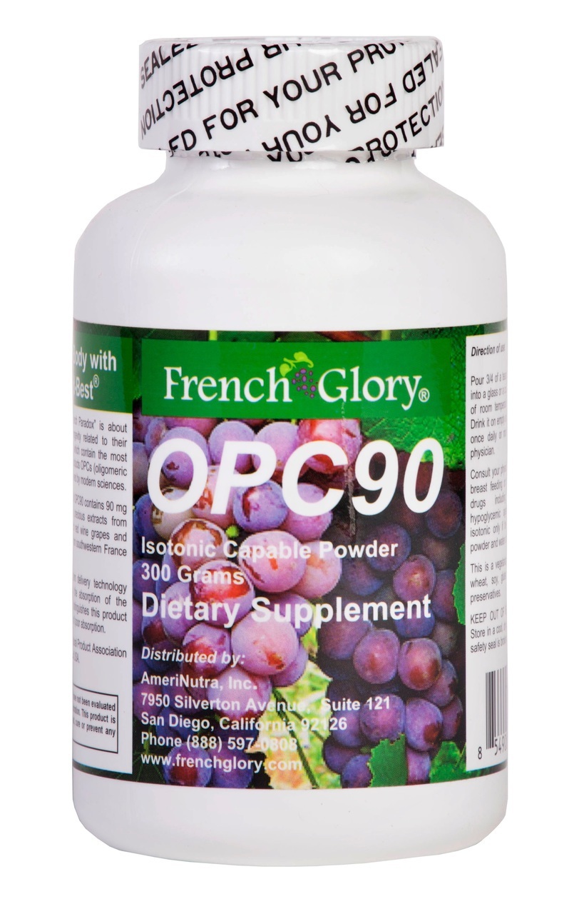 OPC90: Isotonic OPC Antioxidant 3 Month Supplement of Best Quality French OPC