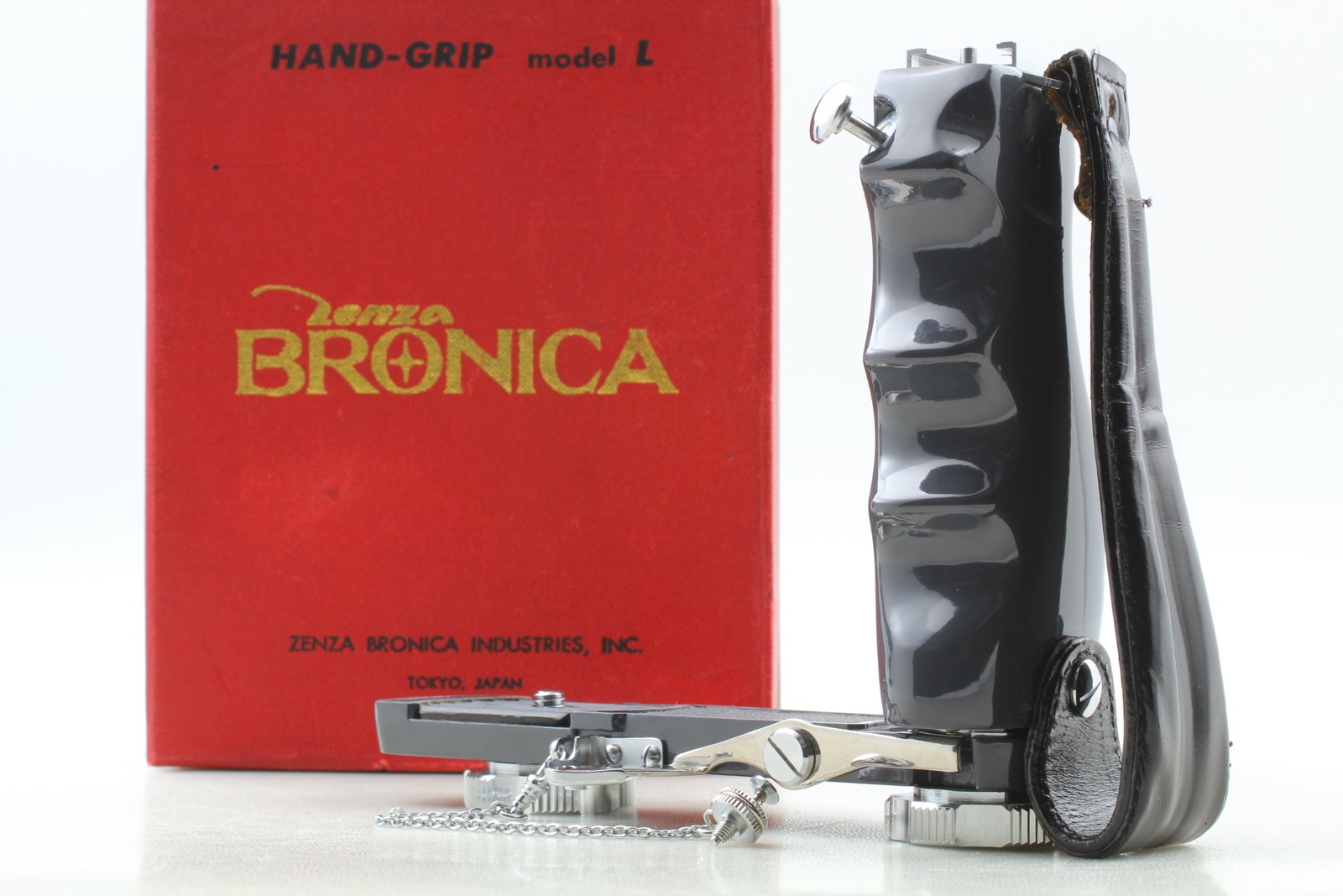 [ Unused w/ Box] Zenza Bronica HANDGRIP L Deluexe type S2 S2A EC From JAPAN