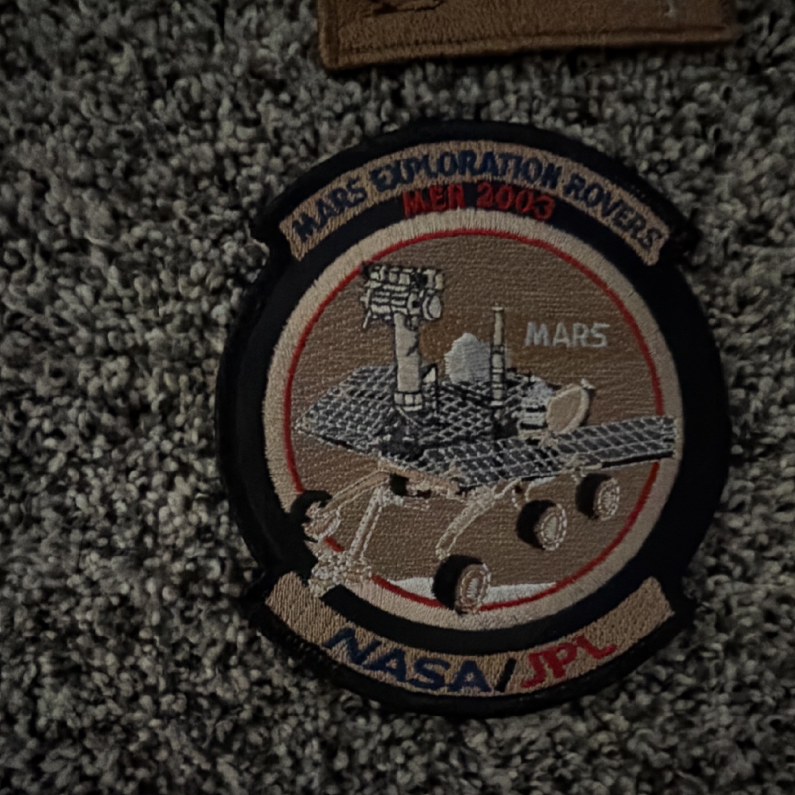 NASA Mars Rover Mission Patches Lot - Pathfinder, Spirit, Opportunity, 1997-2004