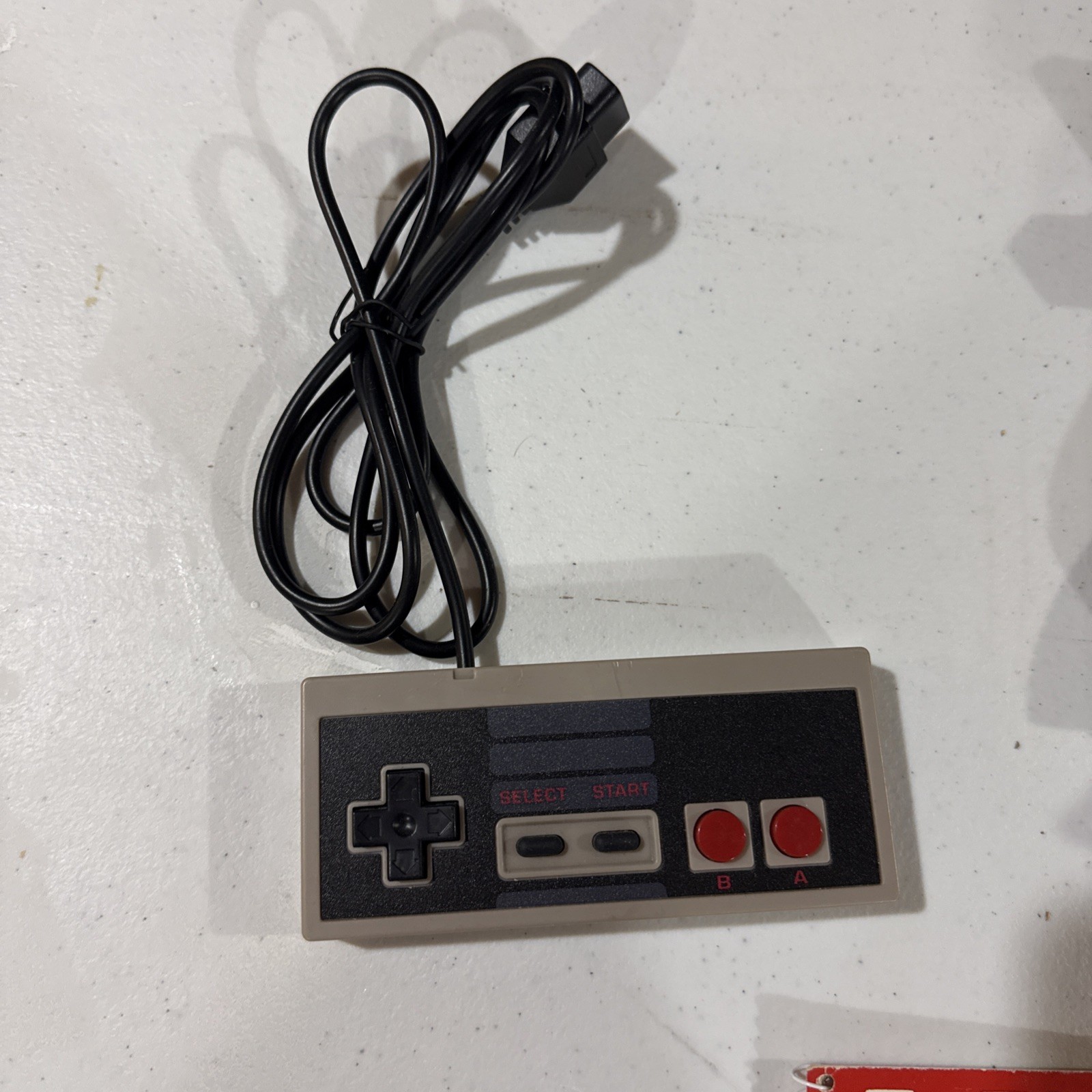 NES Nintendo Controller/ Zapper And Strategy Guide.