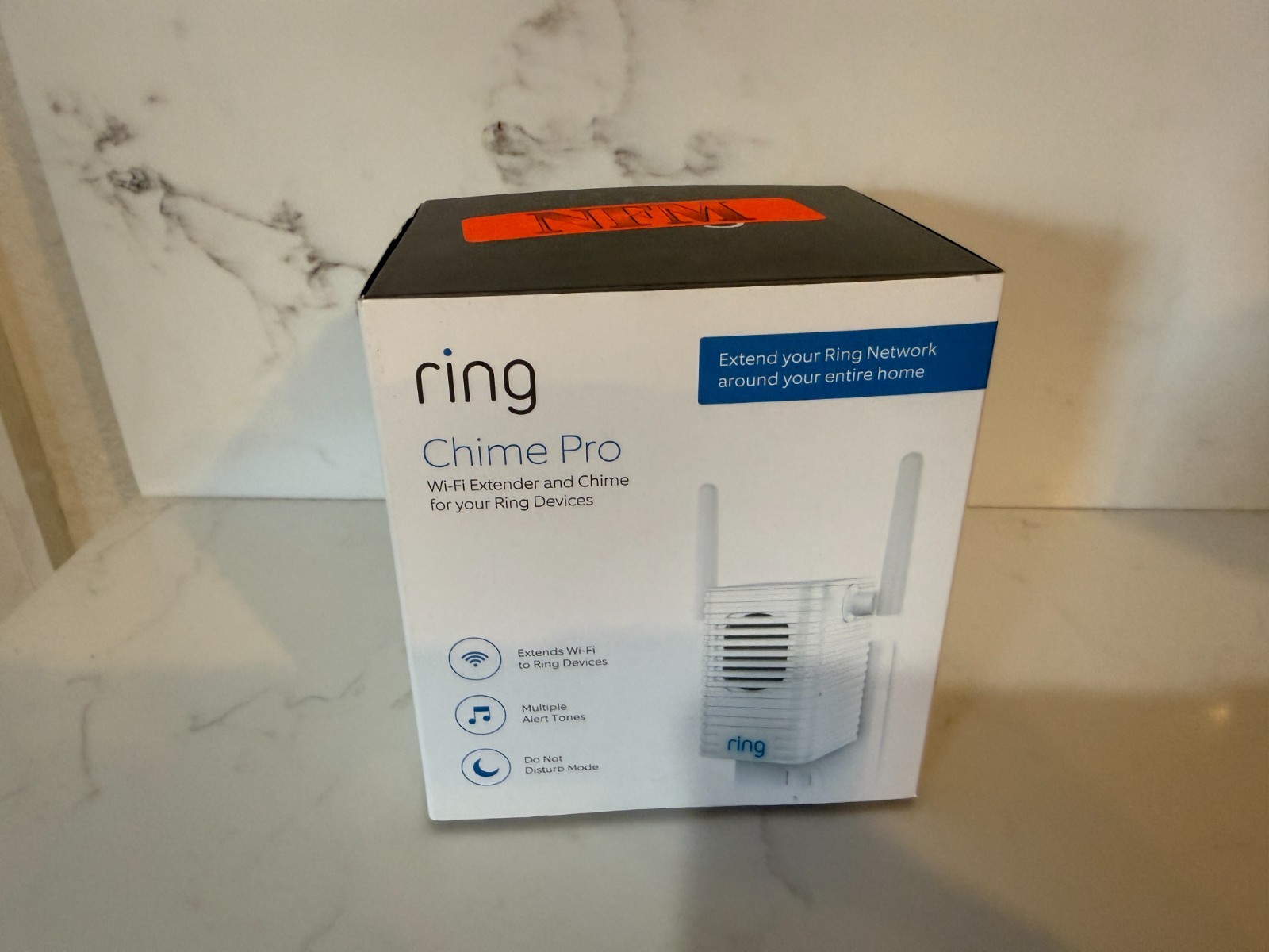 Ring Chime Pro Wi-Fi Extender and Indoor Chime For Ring Devices
